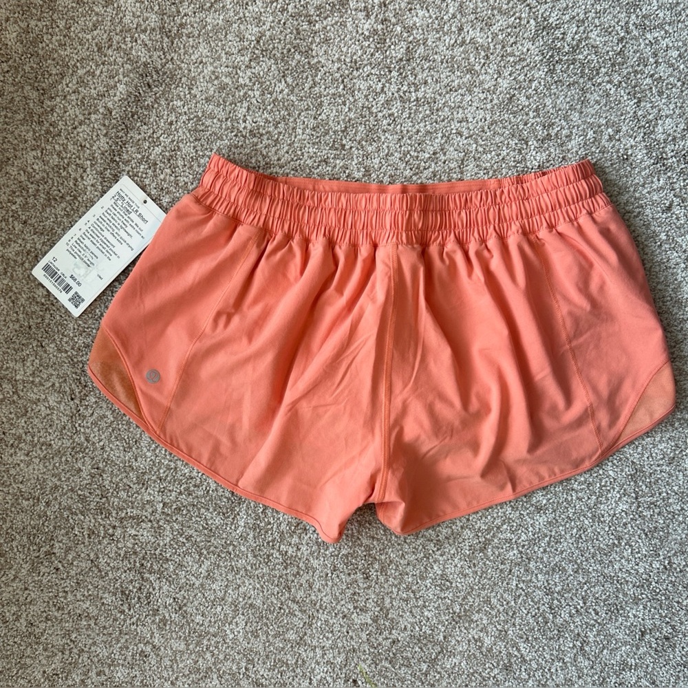 NWT Lululemon Hotty Hot LR Shorts 2.5 “ Lined Sz 12